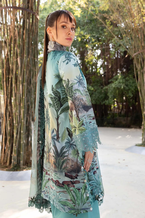 3 Piece Embroidered Lawn Suit