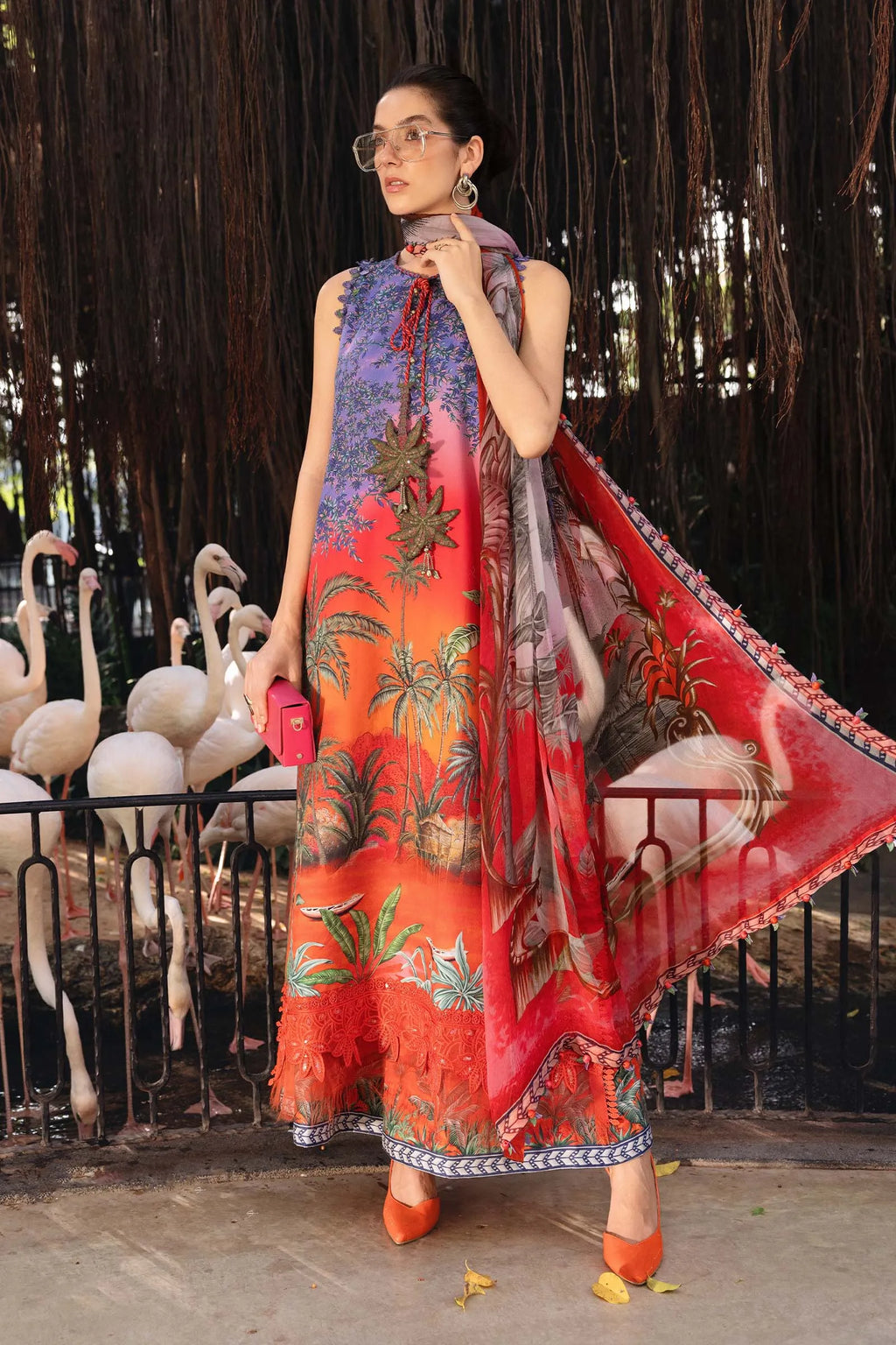 3 Piece Embroidered Lawn Suit