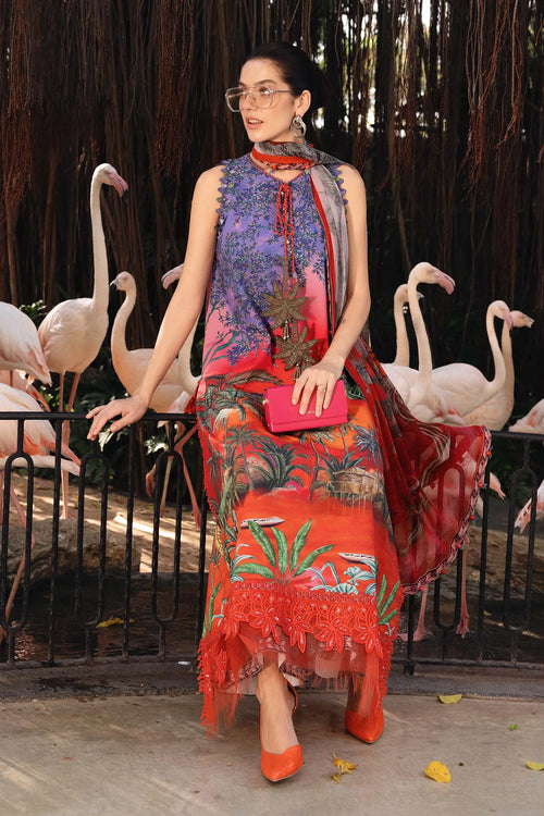 3 Piece Embroidered Lawn Suit