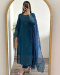 Mystic Glaze - Premium Embroidered Signature Lawn Cotton Suit